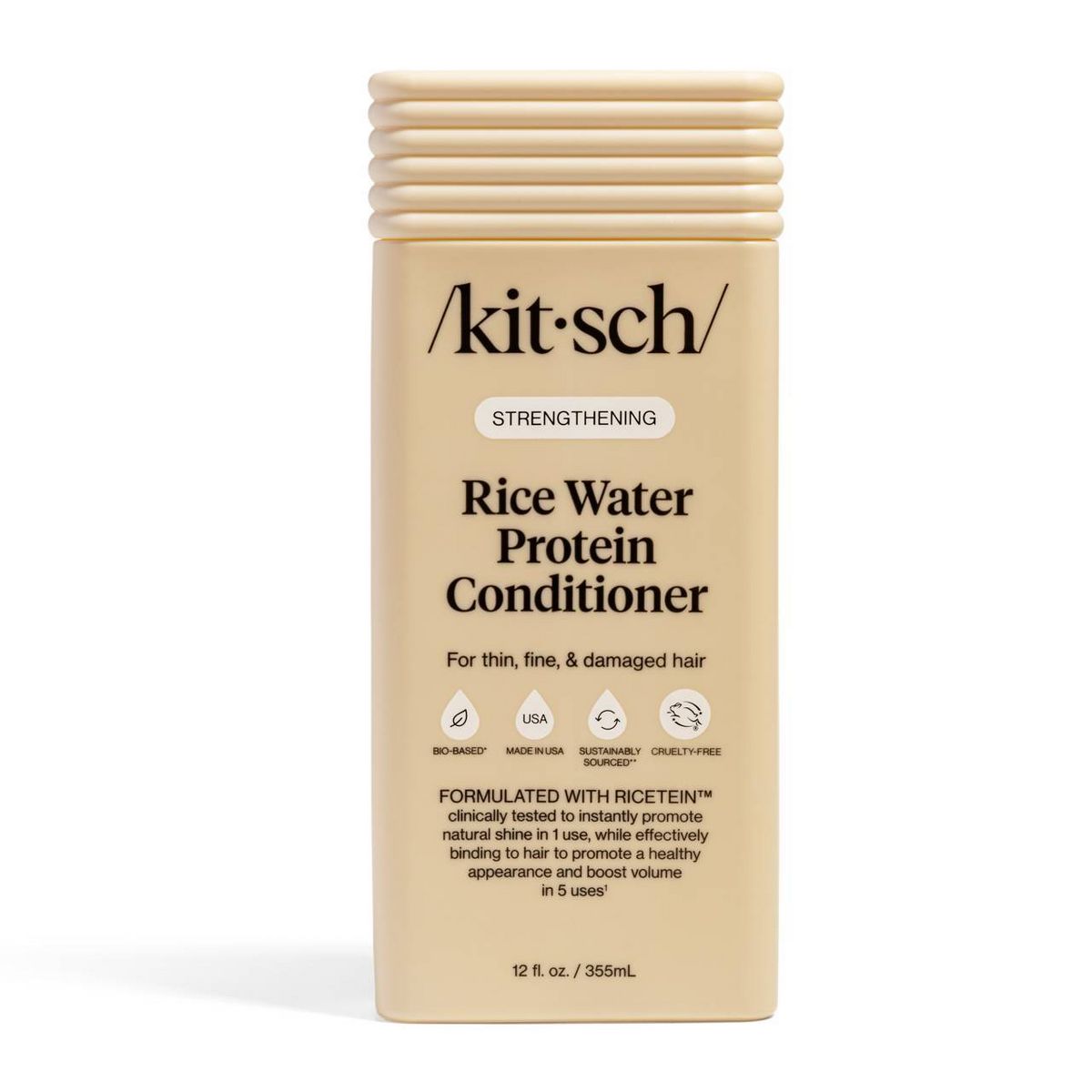 Kitsch Strengthening Rice Water Conditioner - 12oz