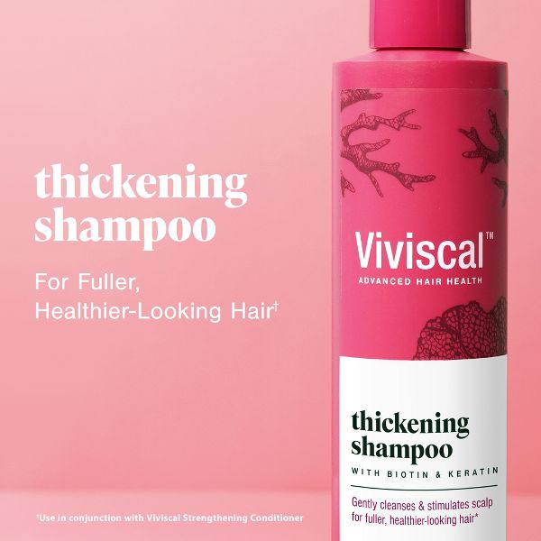 Viviscal Thickening Shampoo with Biotin and Keratin - 8.45 fl oz