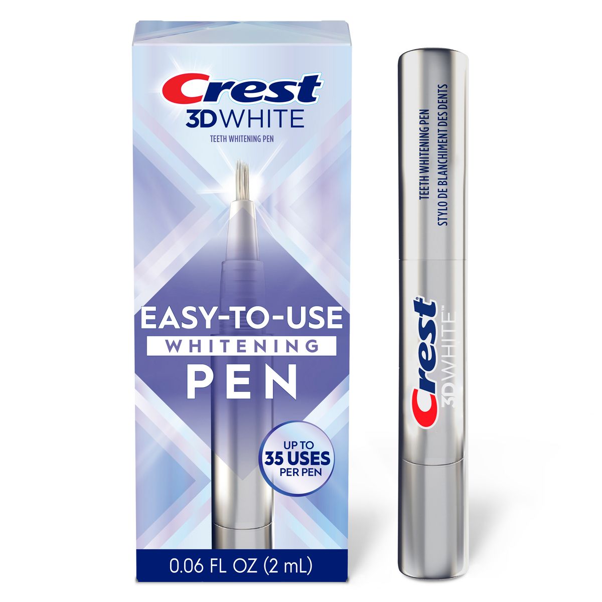Crest 3D White On-the-Go Teeth Whitening Pen - 0.13 fl oz