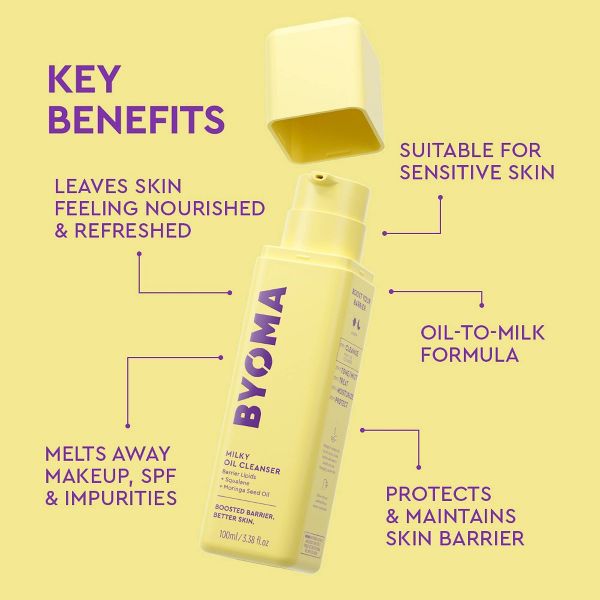 BYOMA Milky Oil Face Cleanser - 3.38 fl oz