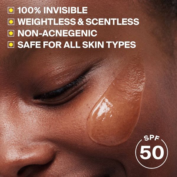 Supergoop! Unseen Clear & Invisible Face Sunscreen - SPF 50 - 1.7 fl oz - Beauty Studio