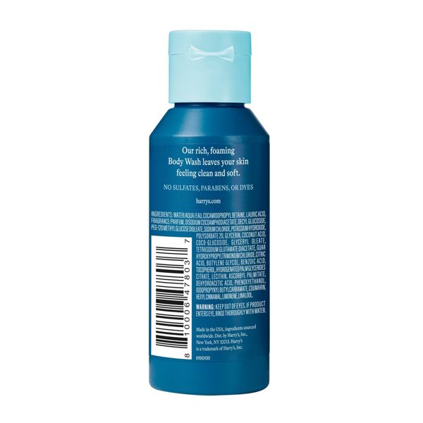 Harry's Wildlands Body Wash - Trial Size - 3.4 fl oz