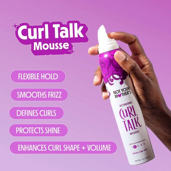 Not Your Mother's Curl Talk Mousse - 11.3oz