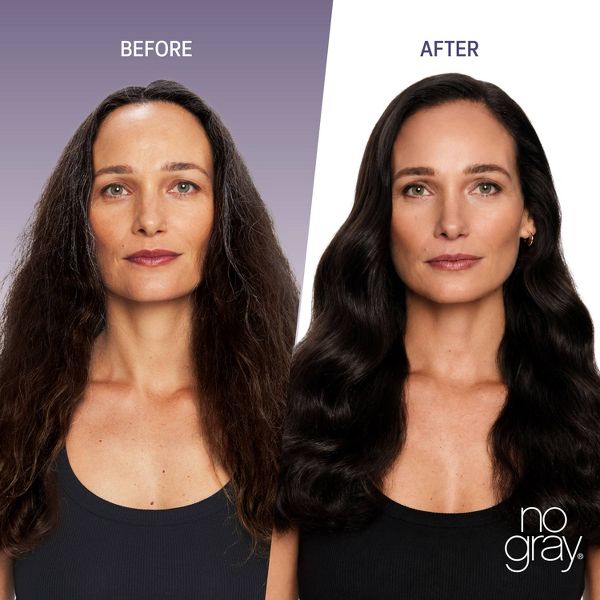 No Gray Quick Color Shampoo - Black - 8.45 fl oz
