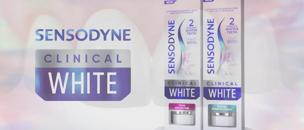 Sensodyne Clinical White Toothpaste - Intensive Clean - 3.4oz