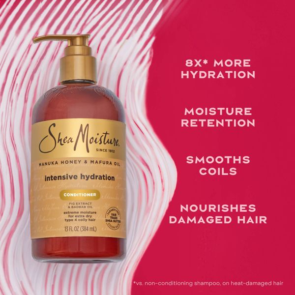 SheaMoisture Manuka Honey & Mafura Hair Oil Intensive Hydration Conditioner - 13 fl oz