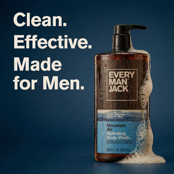 Every Man Jack Naturally Derived Men's Body Wash - Mountain Air - 28.8 fl oz
