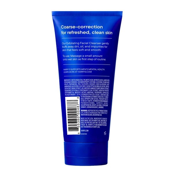 Harry's Exfoliating Face Wash for Men - 5.1 fl oz