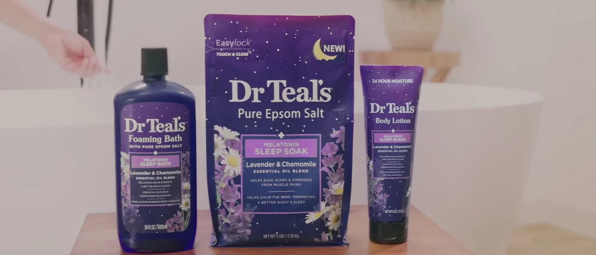 Dr Teal's Kids 3-in-1 Sleep Bath with Melatonin & Essential Oils - Lavender - 20 fl oz