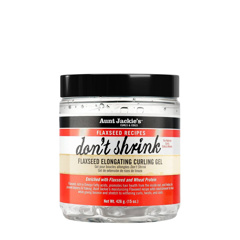 Aunt Jackie's Flaxseed Don't Shrink Curling Gel - 15oz