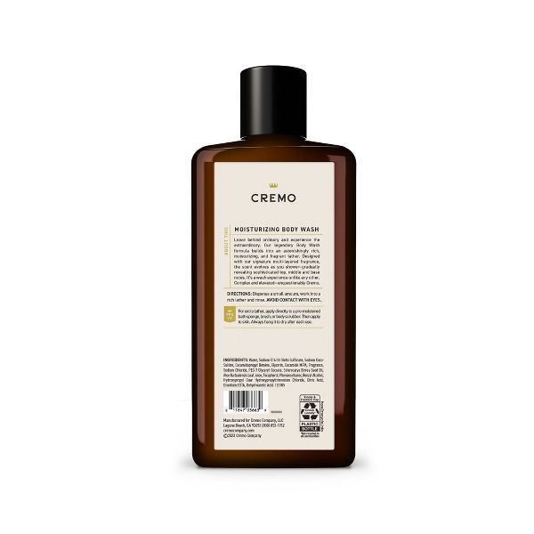 Cremo Italian Bergamot Body Wash - 16 fl oz