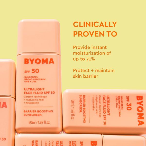 BYOMA Liquid Face Fluids - SPF 30 - 1.69 fl oz