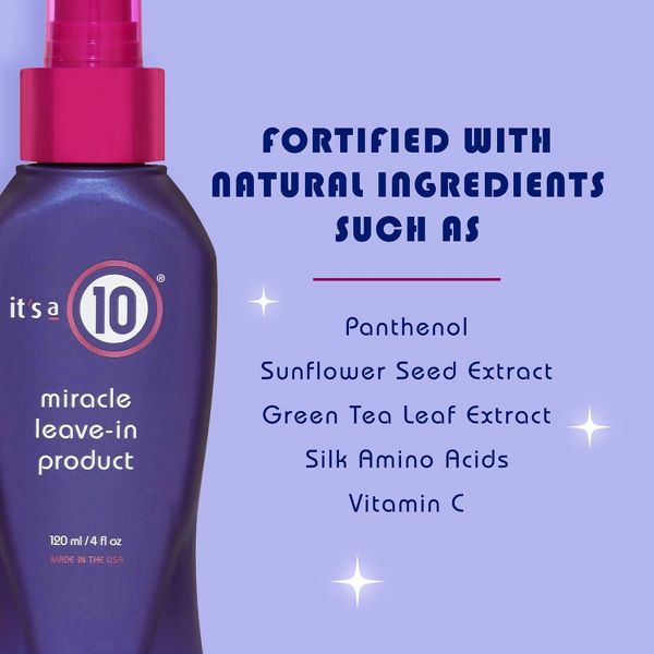 It's a 10 Hair Care Miracle Leave-in Conditioner - 4 fl oz - Beauty Studio