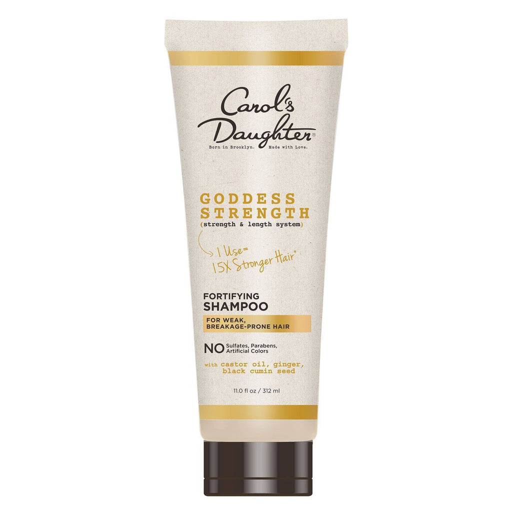Carol's Daughter Goddess Strength Fortifying Sulfate Free Shampoo with Castor Oil for Breakage Prone Hair - 11 fl oz