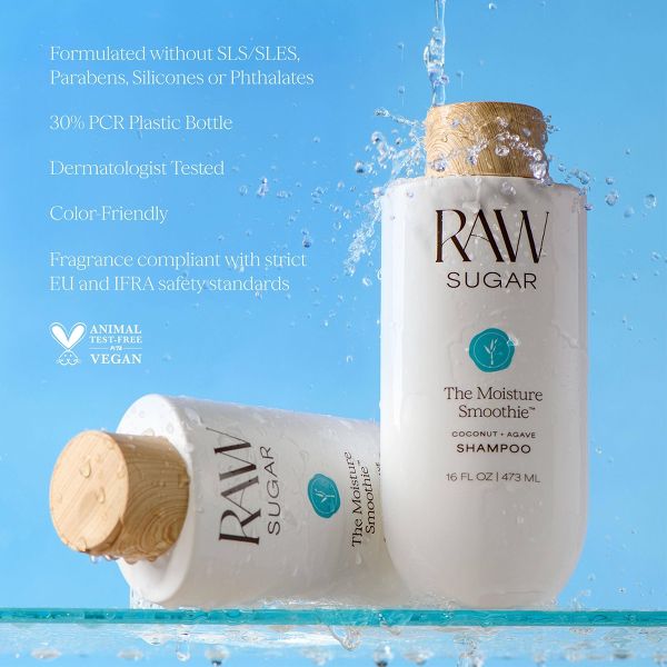 Raw Sugar The Moisture Smoothie Conditioner - Coconut + Agave - 16 fl oz