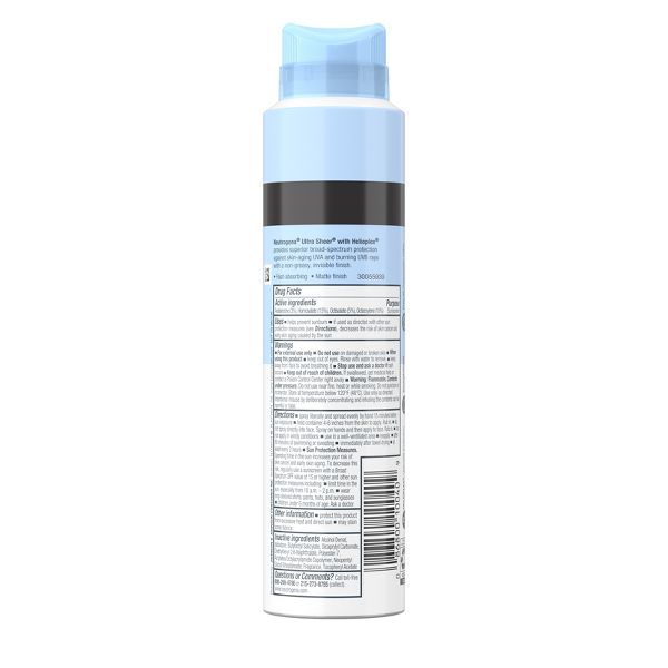 Neutrogena Ultra Sheer Sunscreen Spray, SPF 70, 5oz