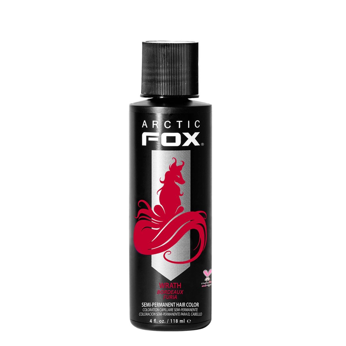 Arctic Fox Semi-Permanent Hair Color Dye - Dark Orange - 4 fl oz