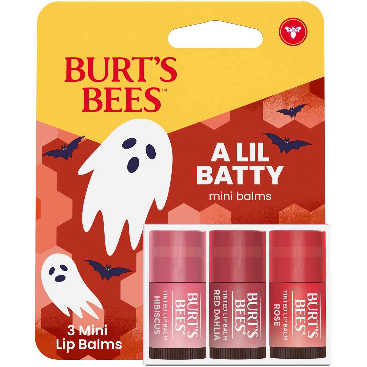 Burt's Bees Tinted Lip Balm - Halloween - 0.049oz/3ct