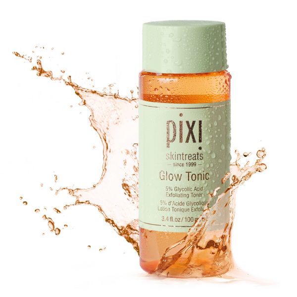 Pixi Skintreats Glow Tonic Glycolic Acid Exfoliating Toner - 3.4 fl oz