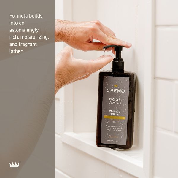 Cremo Vintage Suede Body Wash - 32 fl oz