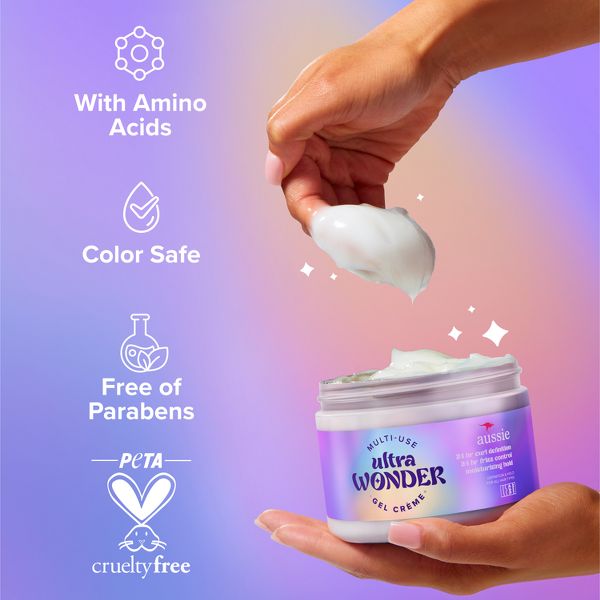 Aussie Ultra Wonder Gel Creme - 10.1oz