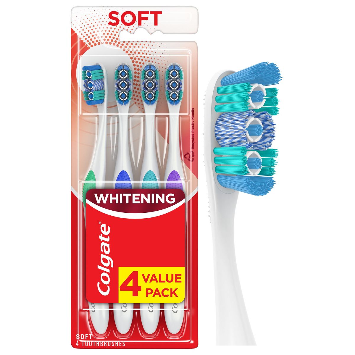 Colgate 360 Optic White Whitening Toothbrush - Soft