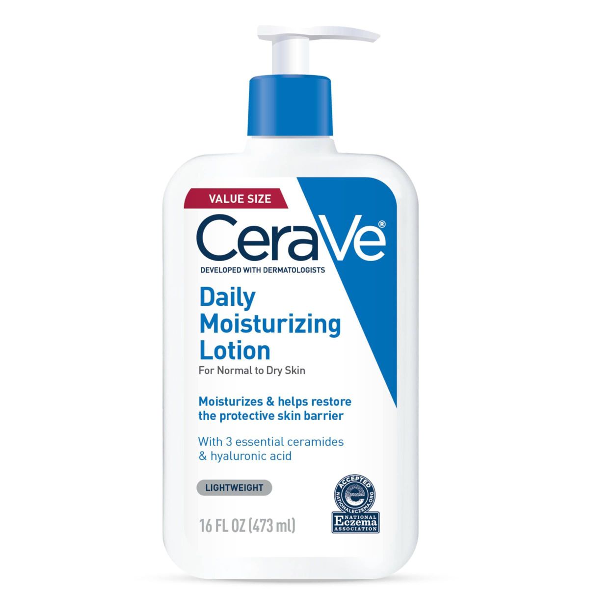 CeraVe Daily Moisturizing Face and Body Lotion for Normal to Dry Skin – 12 fl oz