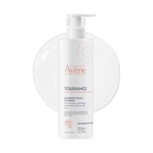 Avene Tolerance Foaming Facial Cleanser - 13.2 fl oz