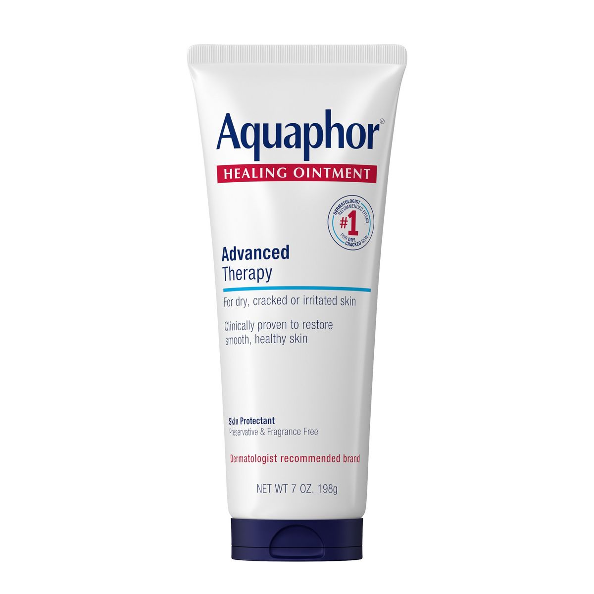 Aquaphor Healing Ointment Skin Protectant and Moisturizer for Dry and Cracked Skin Unscented - 2pk/0.35oz