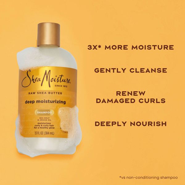 SheaMoisture Raw Shea Butter Deep Moisturizing Shampoo - 13 fl oz