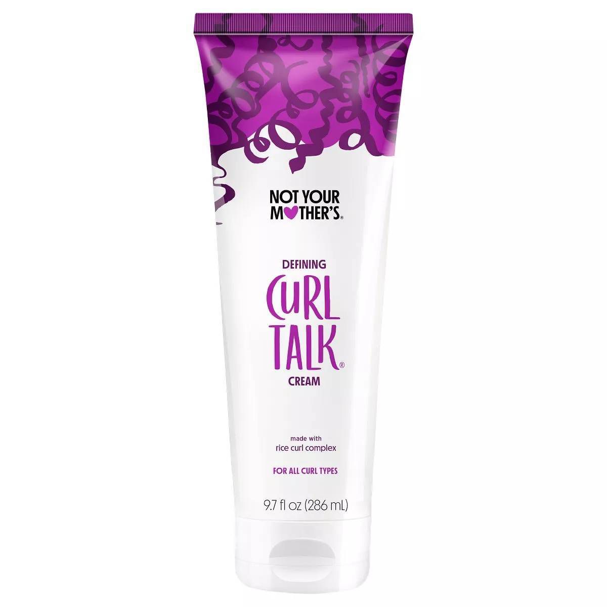 Not Your Mother's Curl Talk Defining Cream - 9.7 fl oz: Paraben-Free, Sulfate-Free, Moisturizing, Suitable for All Hair Types