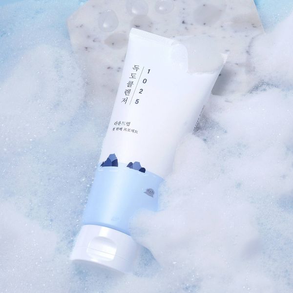 Round Lab 1025 Dokdo Cleanser Korean Skincare for Gentle Cleansing with Low pH for Sensitive Skin - 150ml