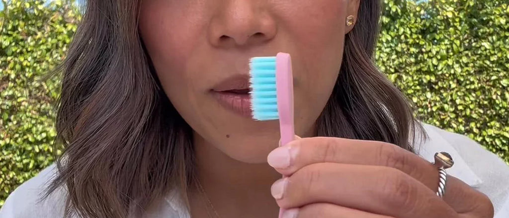 Cocolab Cocobrush Extra-Soft Toothbrush - Cherry Blossom
