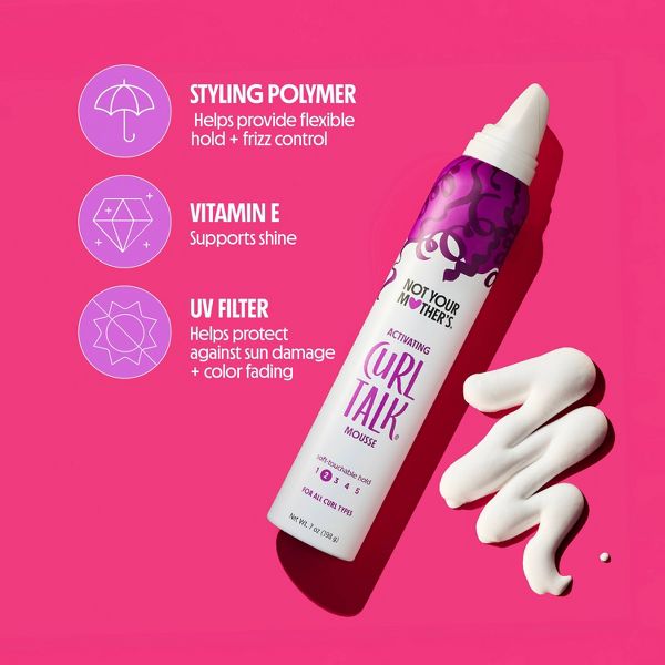 Not Your Mother's Curl Talk Mousse - 11.3oz
