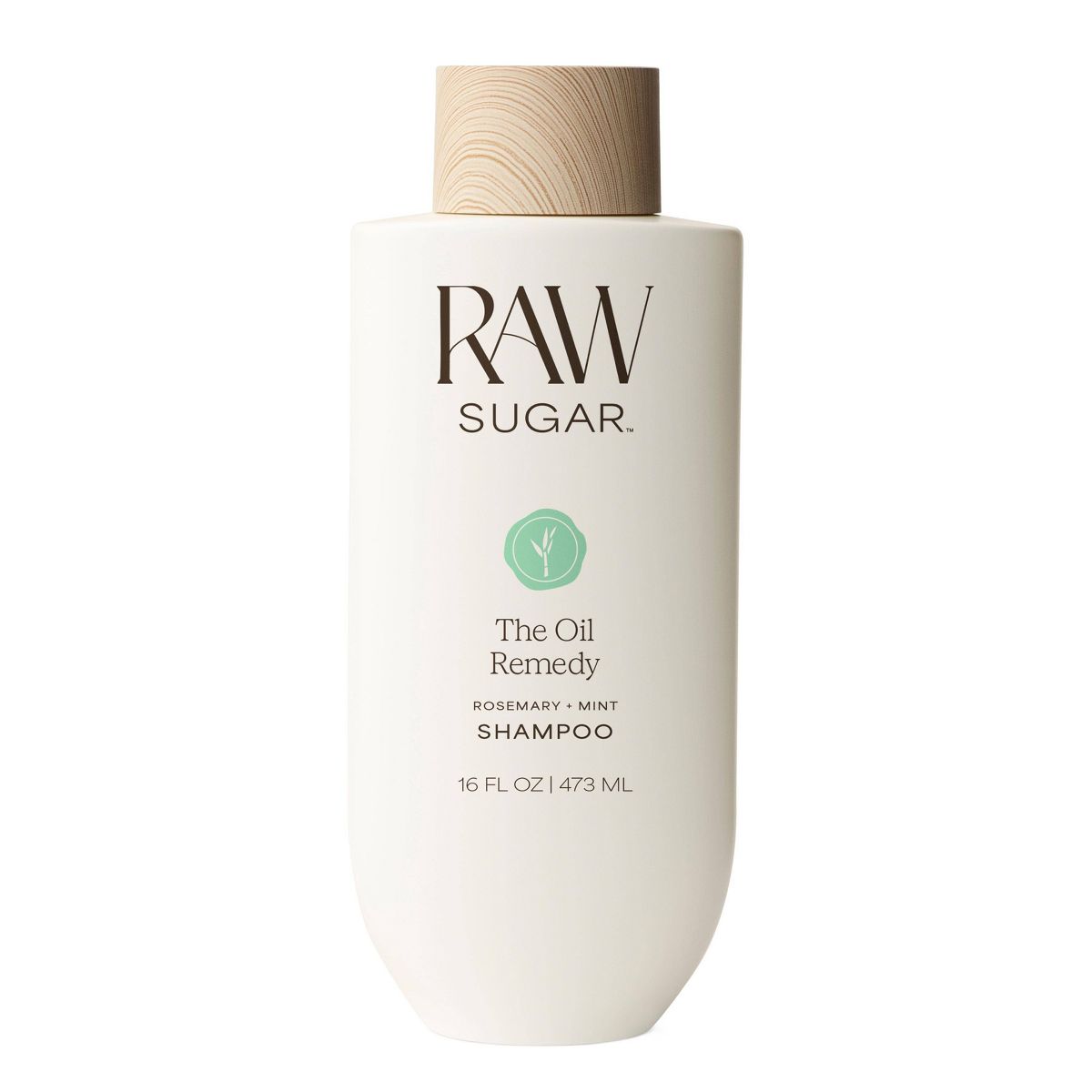 Raw Sugar The Oil Remedy Shampoo - Rosemary + Mint - 16 fl oz