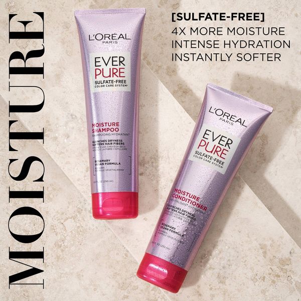 L'Oreal Paris EverPure Moisture Rosemary Oil Conditioner for Dry Hair - 23 fl oz