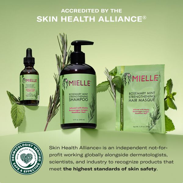 Mielle Organics Rosemary Mint Strengthening Leave-In Conditioner - 12 fl oz