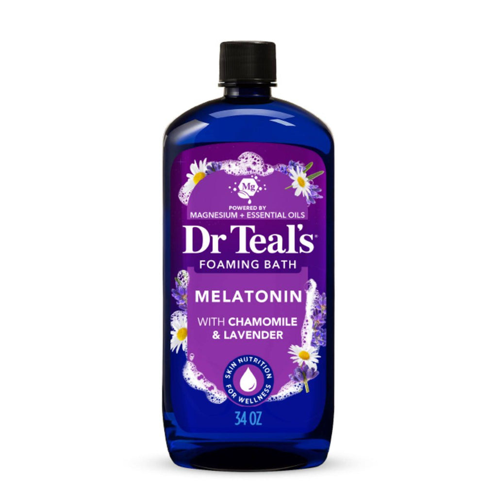 Dr Teal's Sleep Foaming Bath with Melatonin & Essential Oils - 34 fl oz