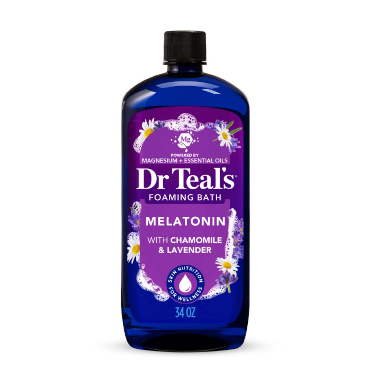 Dr Teal's Sleep Foaming Bath with Melatonin & Essential Oils - 34 fl oz