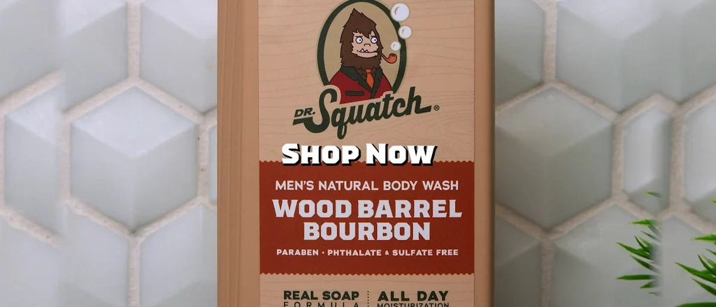 DR. SQUATCH Men's Natural Non-Exfoliating Body Wash - Coconut Castaway - 14 fl oz