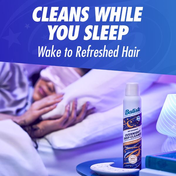 Batiste Overnight Deep Cleanse Dry Shampoo - 3.81oz