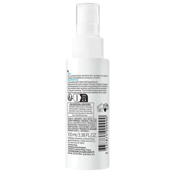 La Roche Posay Cicaplast B5 Spray For Dry Skin Irritation - 3.38oz