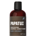 Papatui Men's Paraben-Free and Sulfate-Free Clean Hair and Scalp 2-in-1 Shampoo and Conditioner - Lush Coconut - 18 fl oz