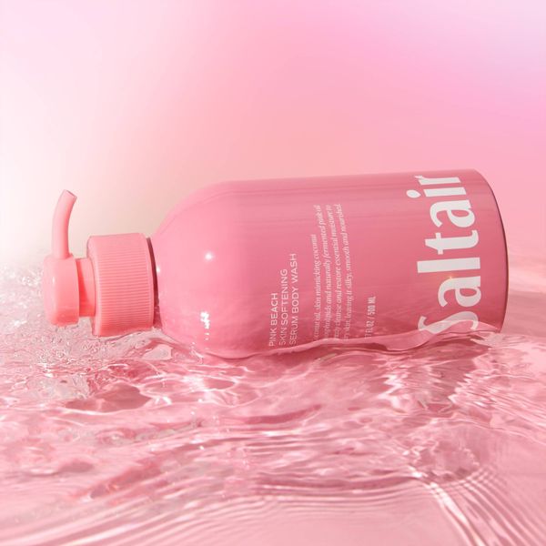 Saltair Pink Beach Serum Body Wash - Coconut Scent - 17 fl oz