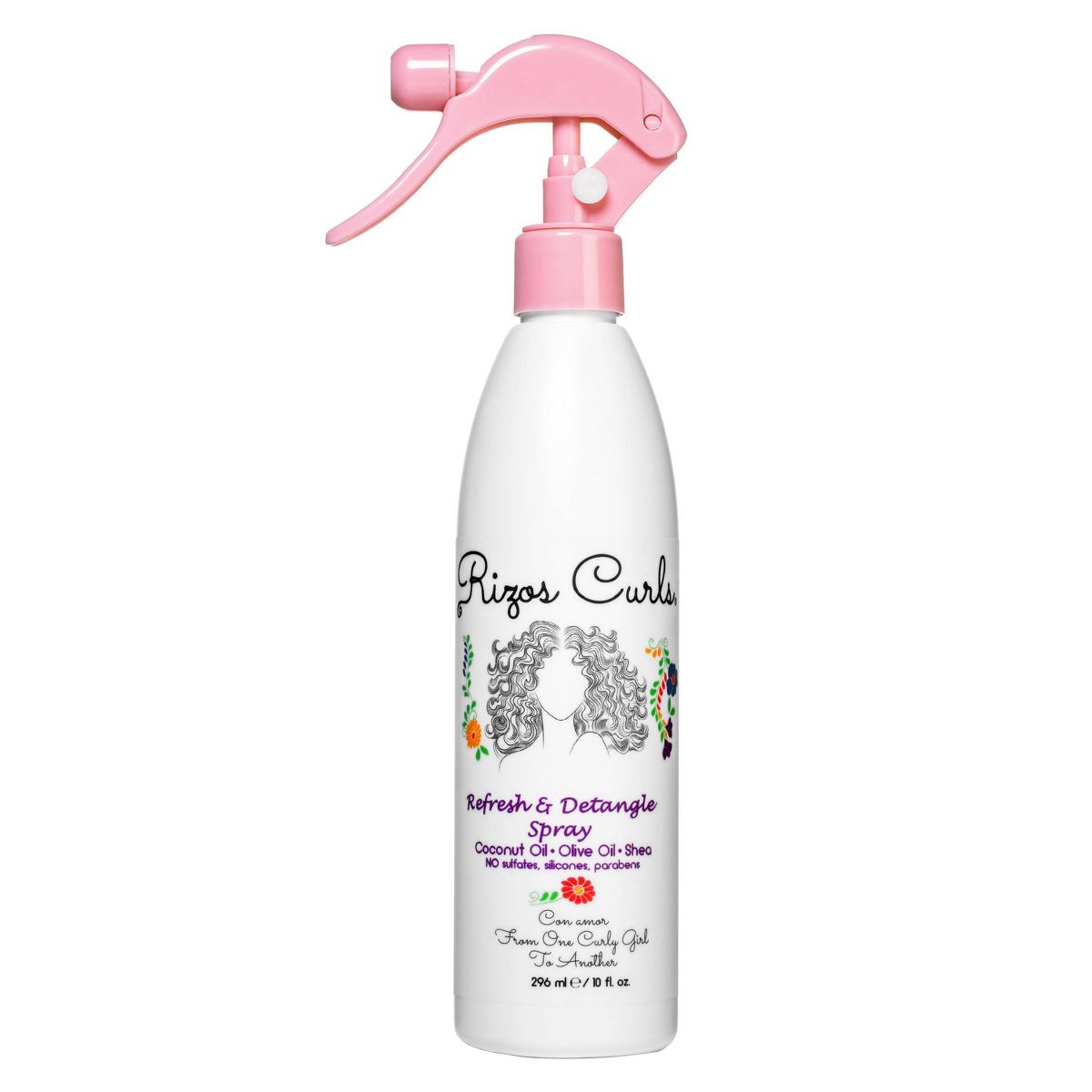 Rizos Curls Refresh & Detangle Spray - 10 fl oz