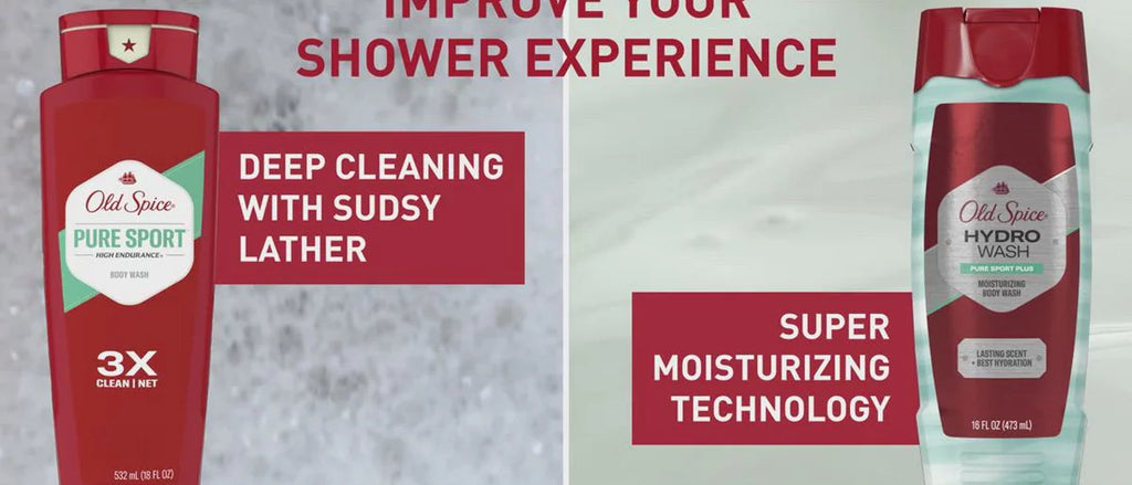 Old Spice High Endurance Pure Sport Body Wash - 24 fl oz/2pk