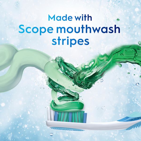 Crest + Scope Complete Travel Size Fluoride Whitening Toothpaste Minty Fresh - 2.7oz