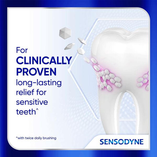 Sensodyne Clinical Repair Fluoride Toothpaste - Fresh Clean - 3.4oz