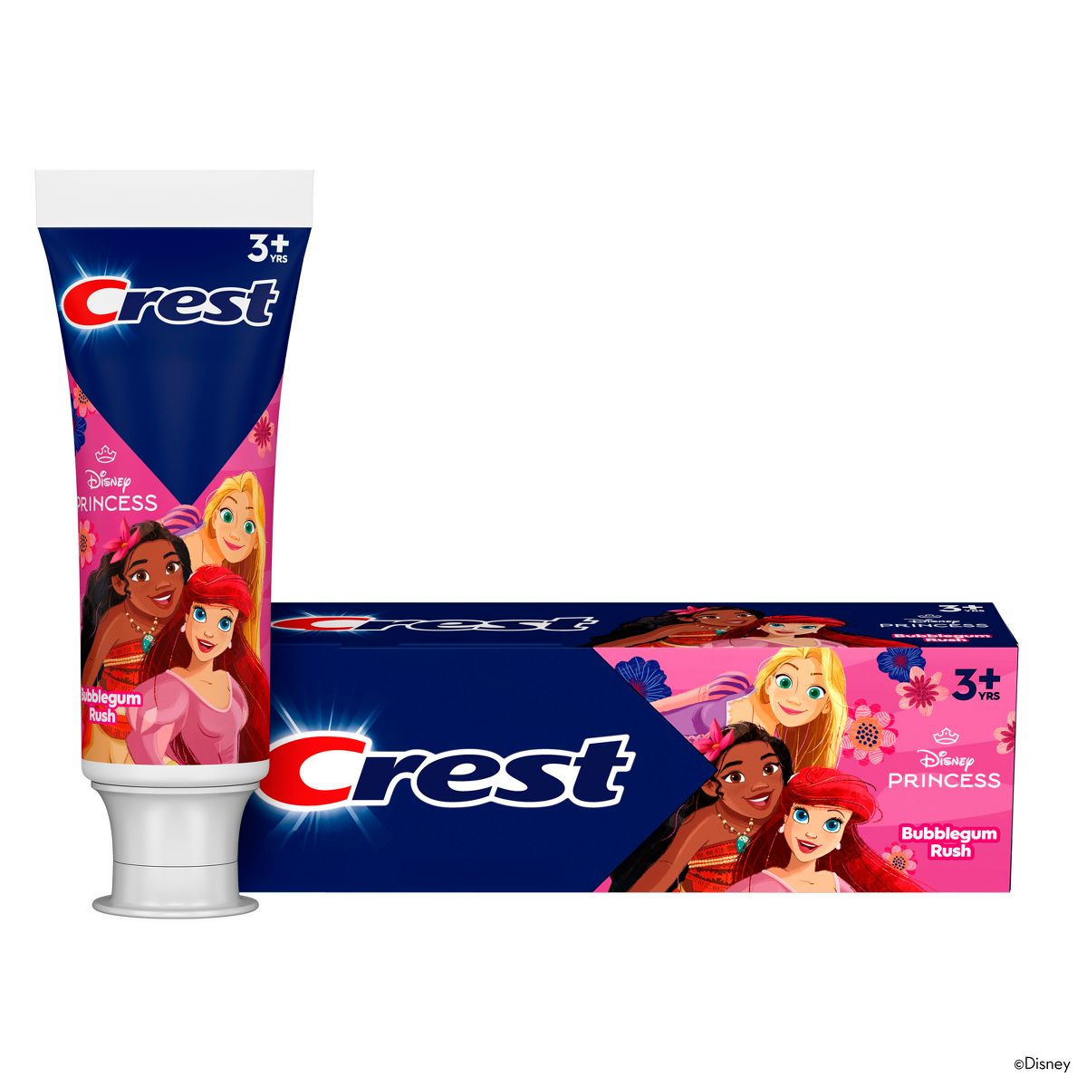 Crest Kids' Disney Princess Bubblegum Toothpaste - 4.2oz
