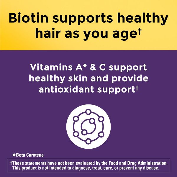 Nature Made Hair Growth Complex with Lustriva Softgels - 30ct